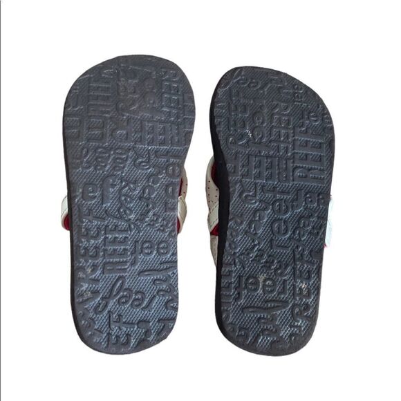 Reef Flip Flop Sandals White Size 3/4 - Picture 5 of 7
